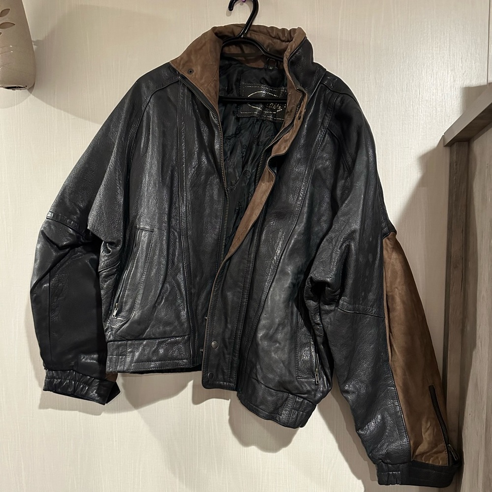 Vintage Route 66 leather jacket